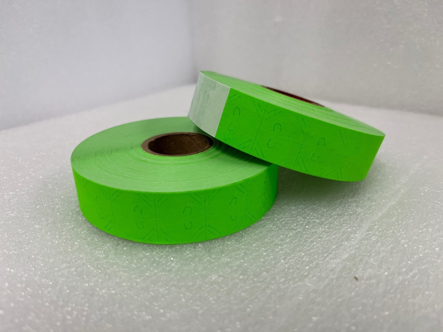 FLUORESCENT GREEN LABEL FOR MONARCH 1130 PRICING GUN *PLEASE READ DESCRIPTION*
