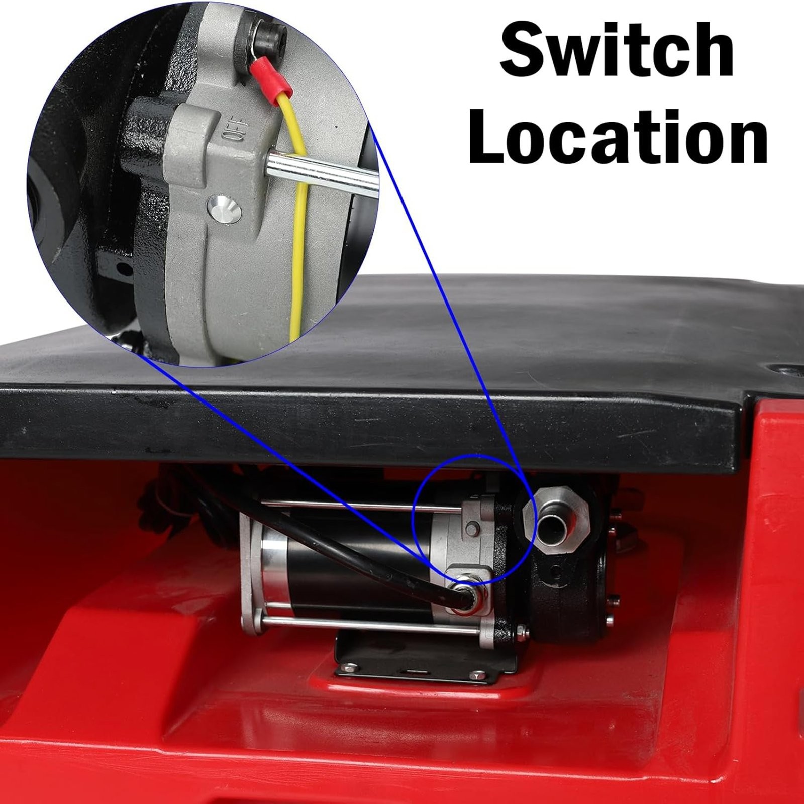 Portable 48 Gallon Gasoline Tank 15 GPM/57 LPM 12V Electric Transfer Pump Red