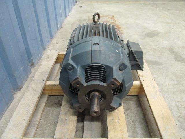 Reliance 01MAN38667 Electric Motor 15 HP 1765 RPM 230/460v Frame 254T Dual Shaft