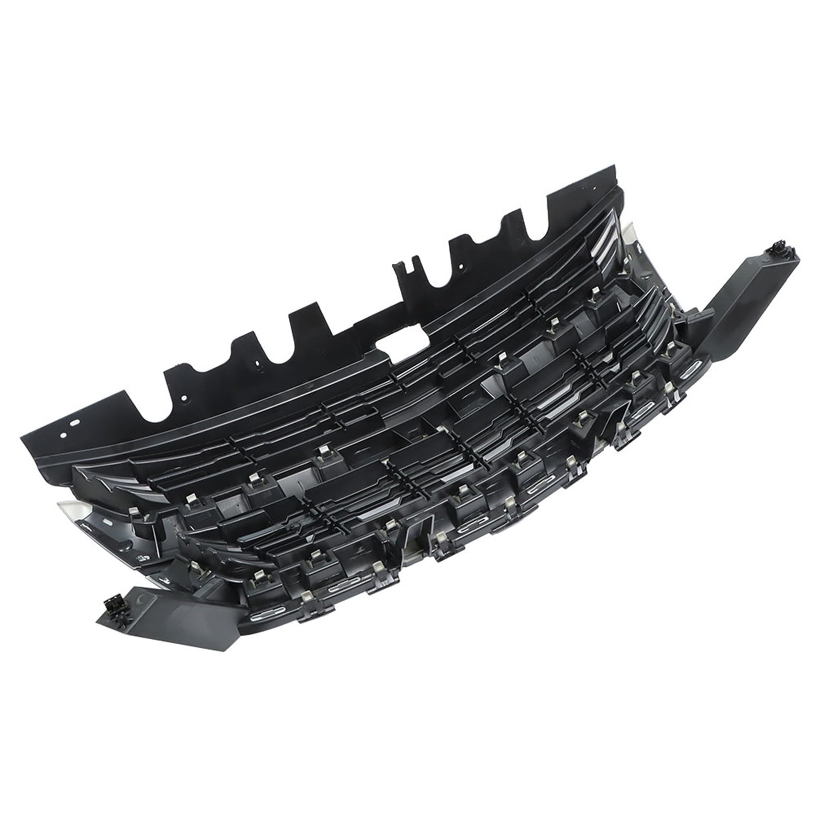 Front Bumper Gray Frame Grille Assembly Replacement for Colorado 2015 2016 2017