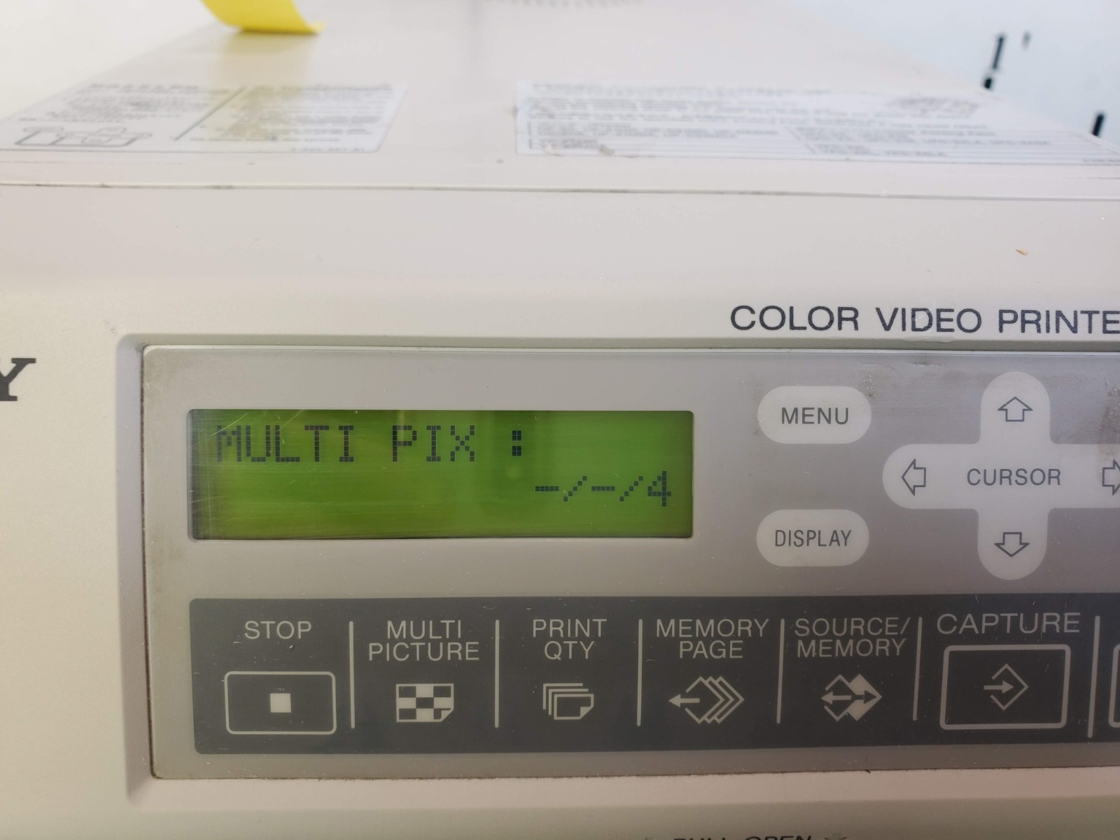 Sony UP-21MD Analog Color Video Printer #4