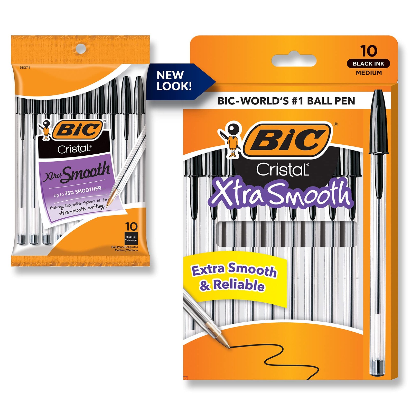 Parallel import Bic Japan BIC Cristal Extra Smooth Ballpoint Pen 10 Count