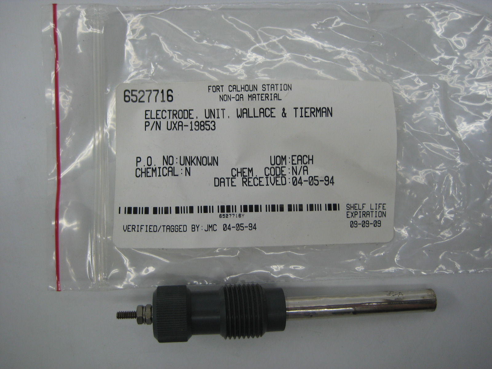 WALLACE & TIERMAN UXA-19853 ELECTRODE UNIT UNMP