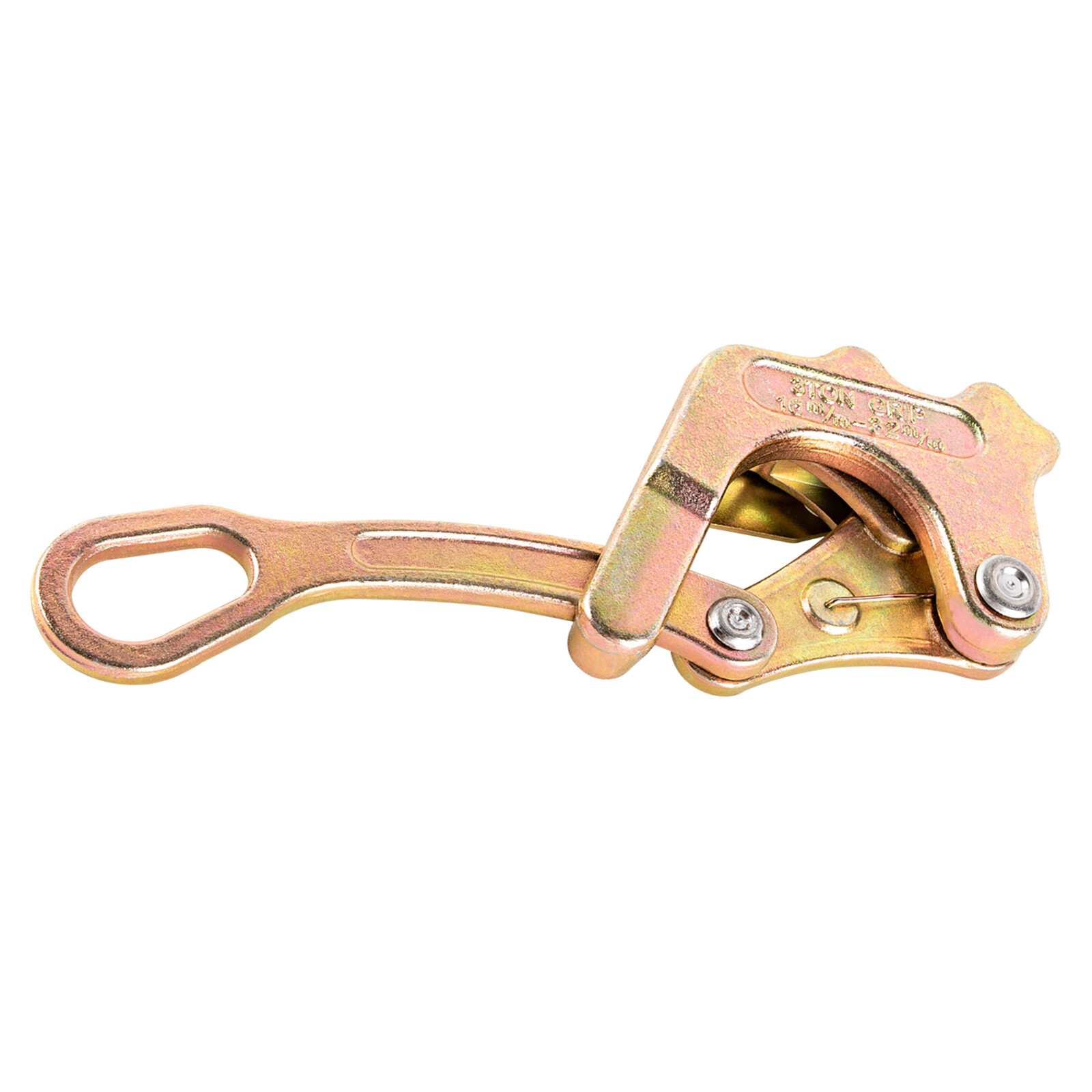 3T Wire Grip Cable Gripper Puller Steel Rope Jaw Pulling Tool Cable Clamp 6600Lb