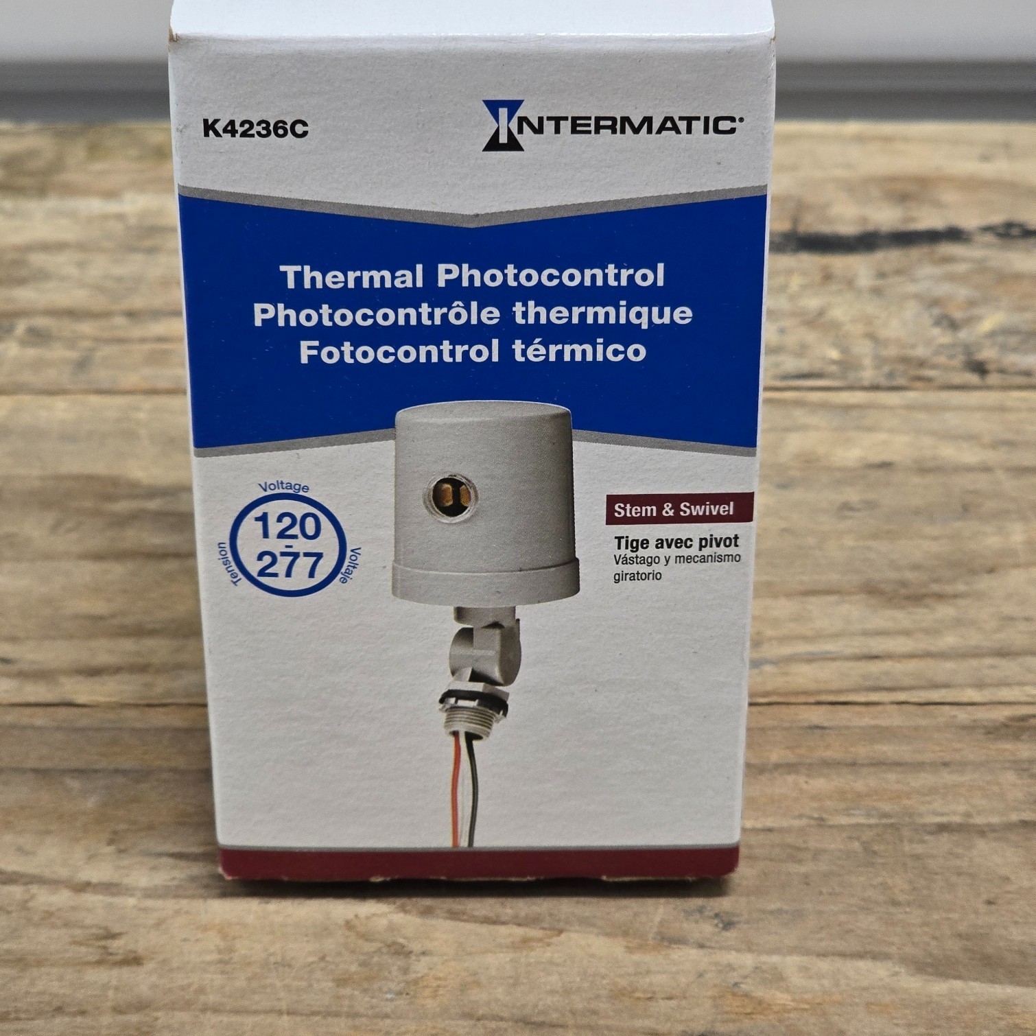 Intermatic K4236C Photocontrol Dusk to Dawn Sensor