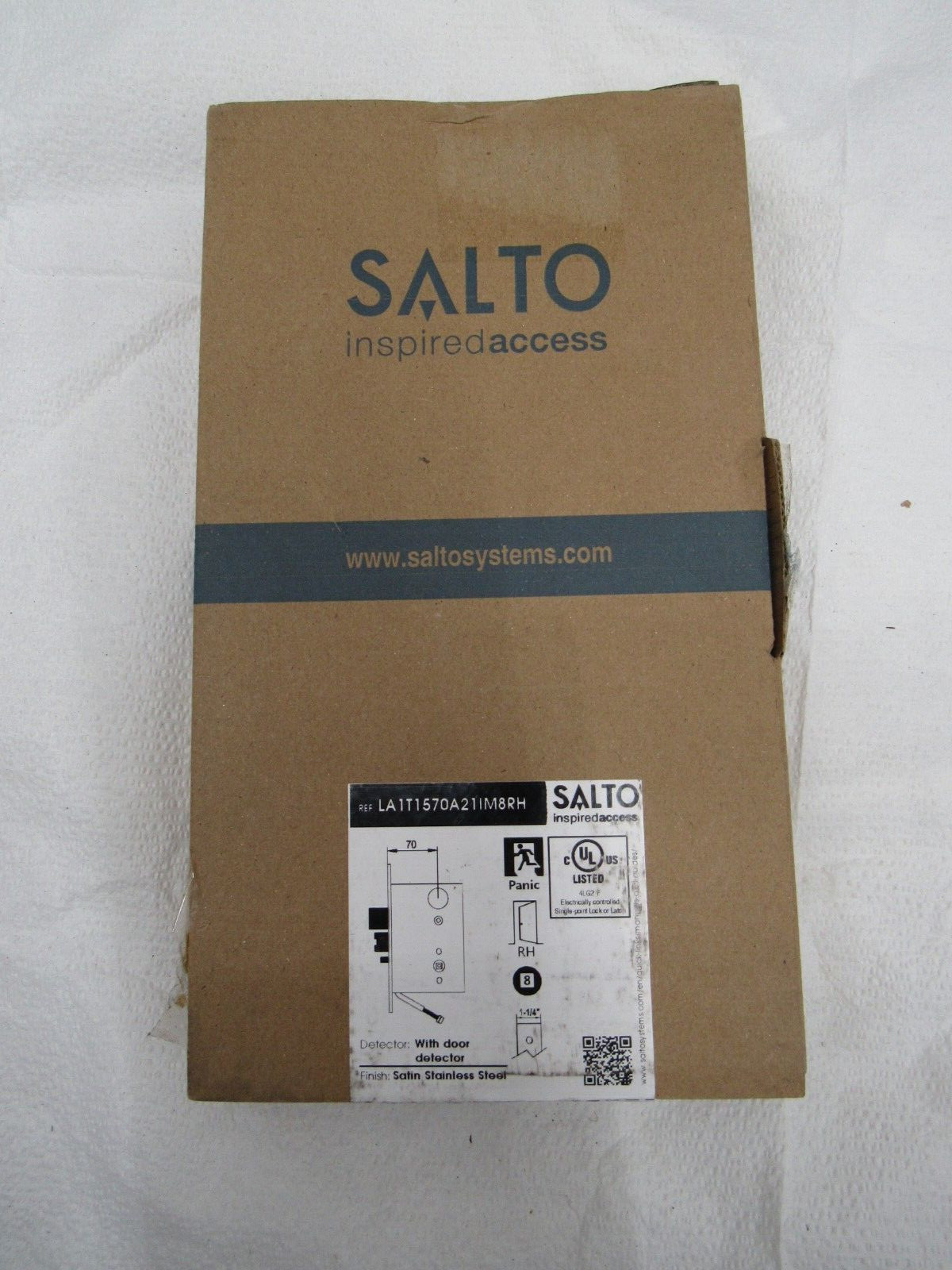 SALTO Mortise Lock Case Front Plate LA1T1570A21IM8RH