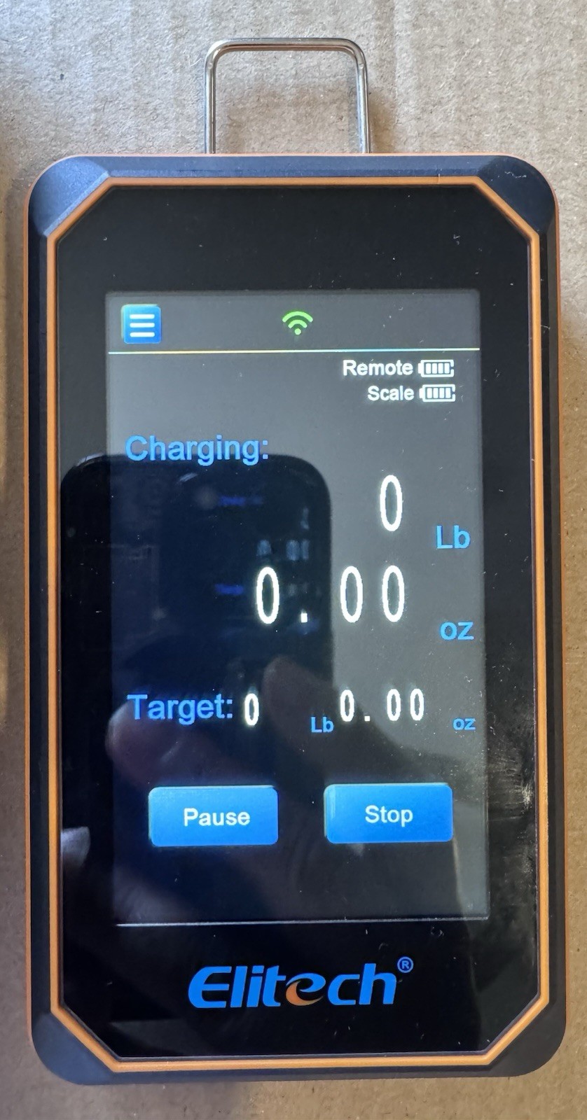 Elitech SRL-100 Wireless Digital Refrigerant Scale HVAC 220lb Used