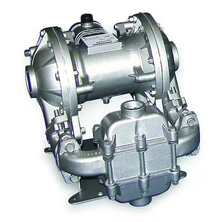 Sandpiper Sb1, Sgn5ss. Double Diaphragm Pump, Stainless Steel, Air Operated,