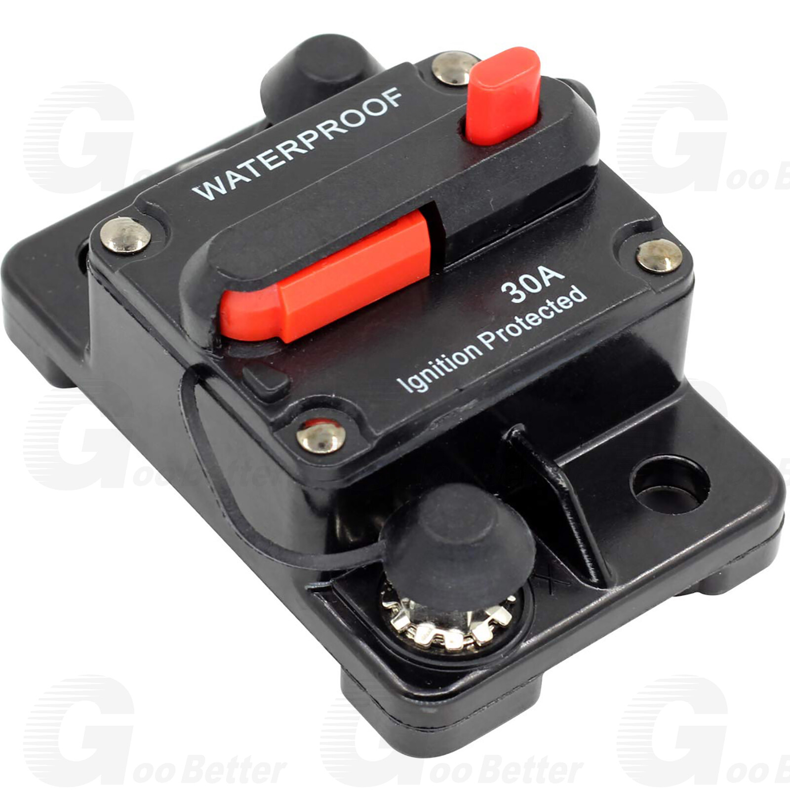 30-300Amp Waterproof Car Circuit Breaker Fuse Reset for Boat Auto RV DC 12V-48V