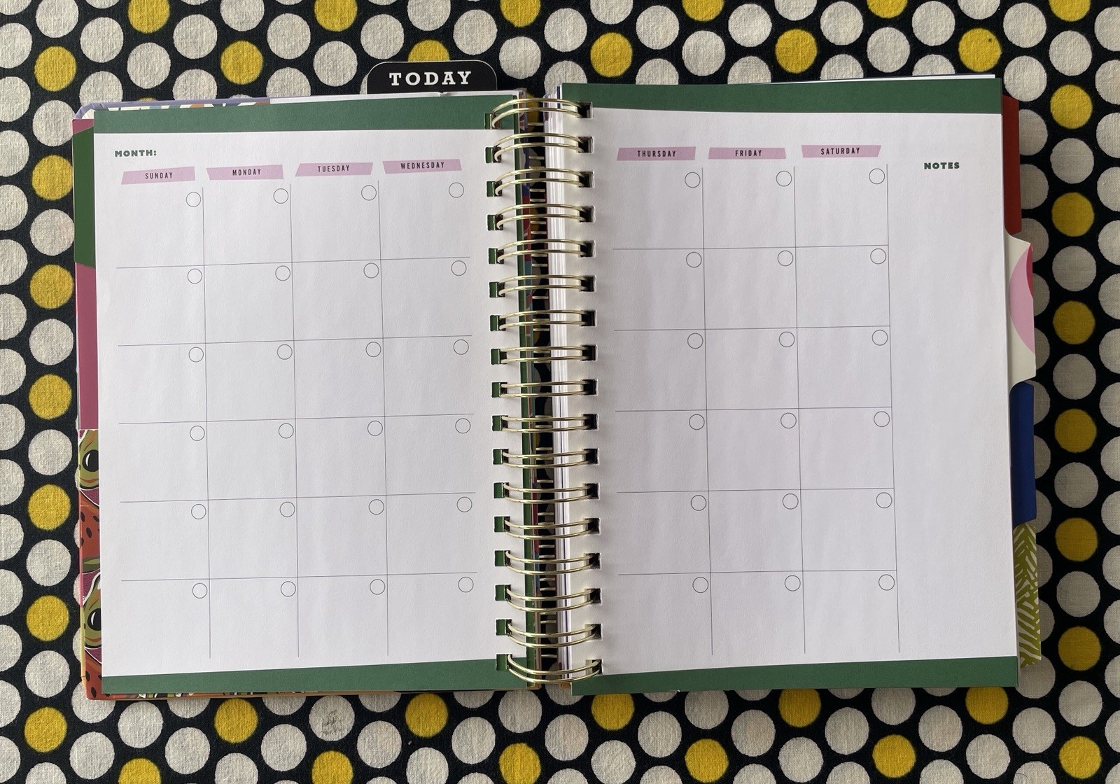 Tabitha Brown My Life MyBusiness Planner 12 Months Blank Inspirational Organizer