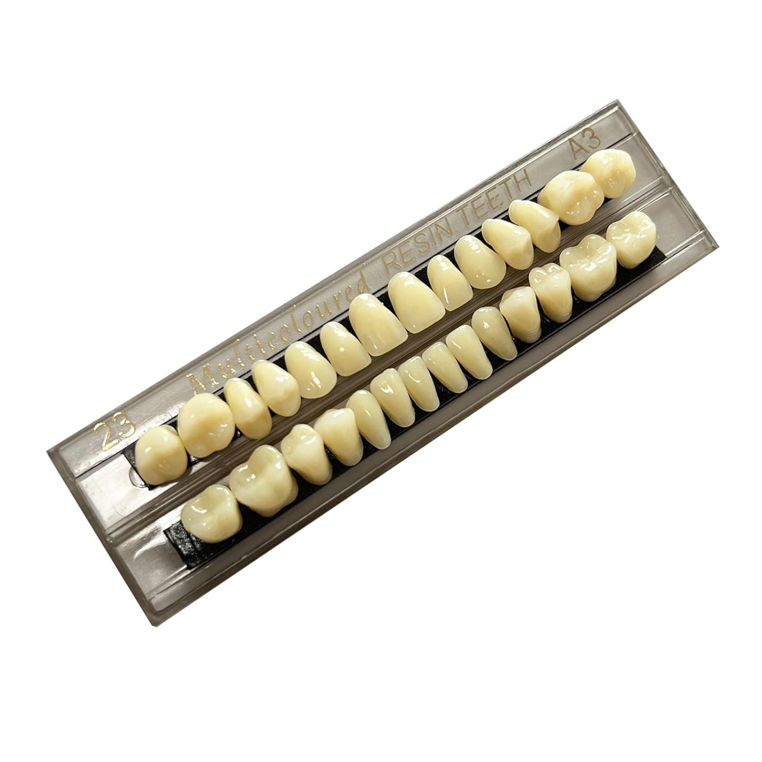 56 Pieces False Teeth Acrylic Resin Denture Tooth, Tooth Replacement…
