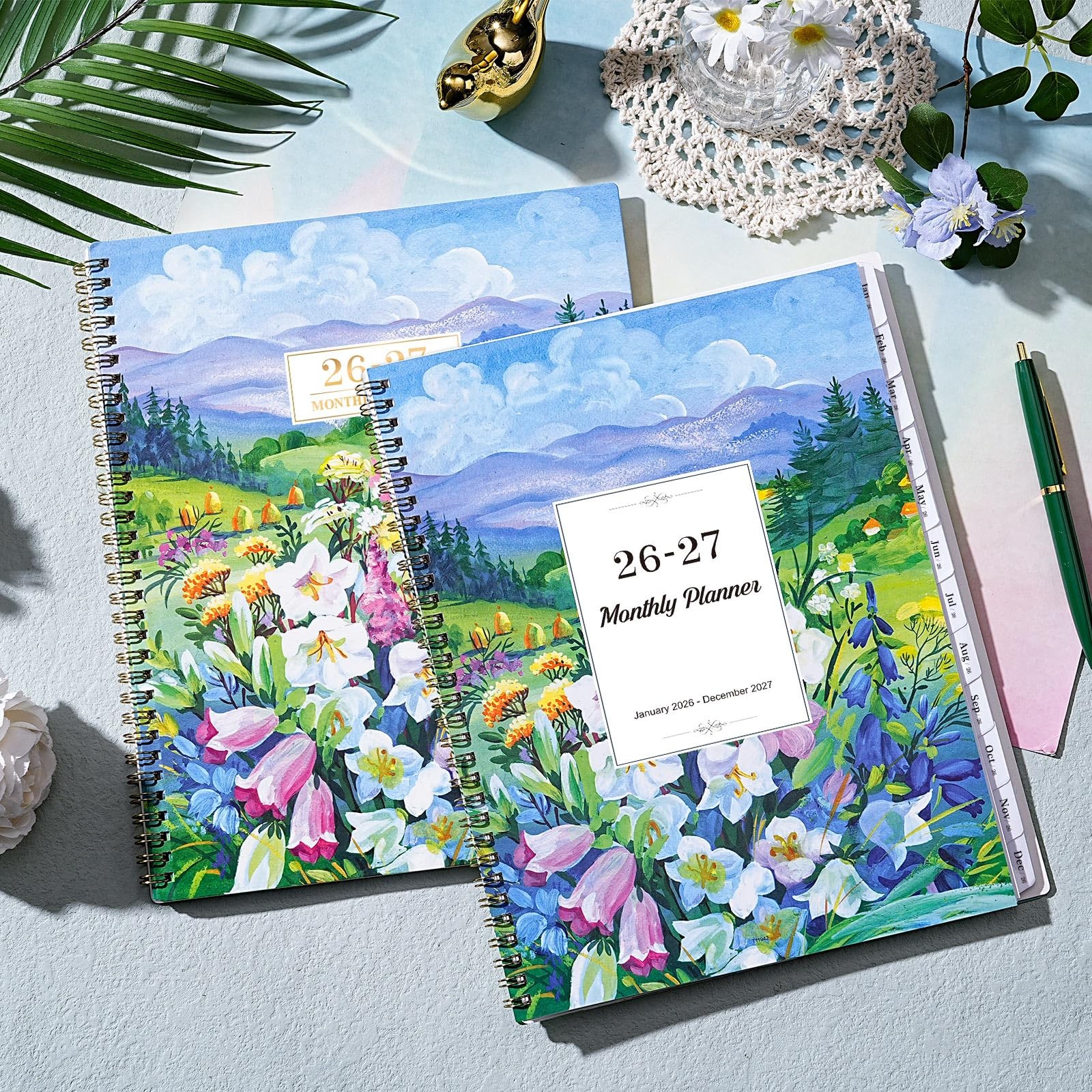 Monthly Planner 2026-2027 – 2 Year Planner 2026-2027, JAN. 2026 – DEC. 202