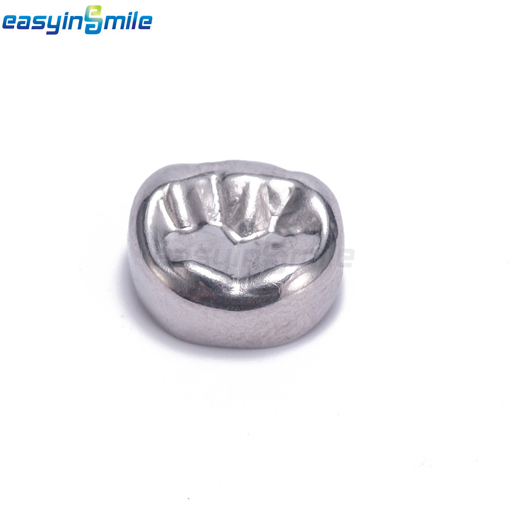 Dental Kids Crown Stainless Steel Crown Primary Molar Pediatric EASYINSMILE 5Pcs