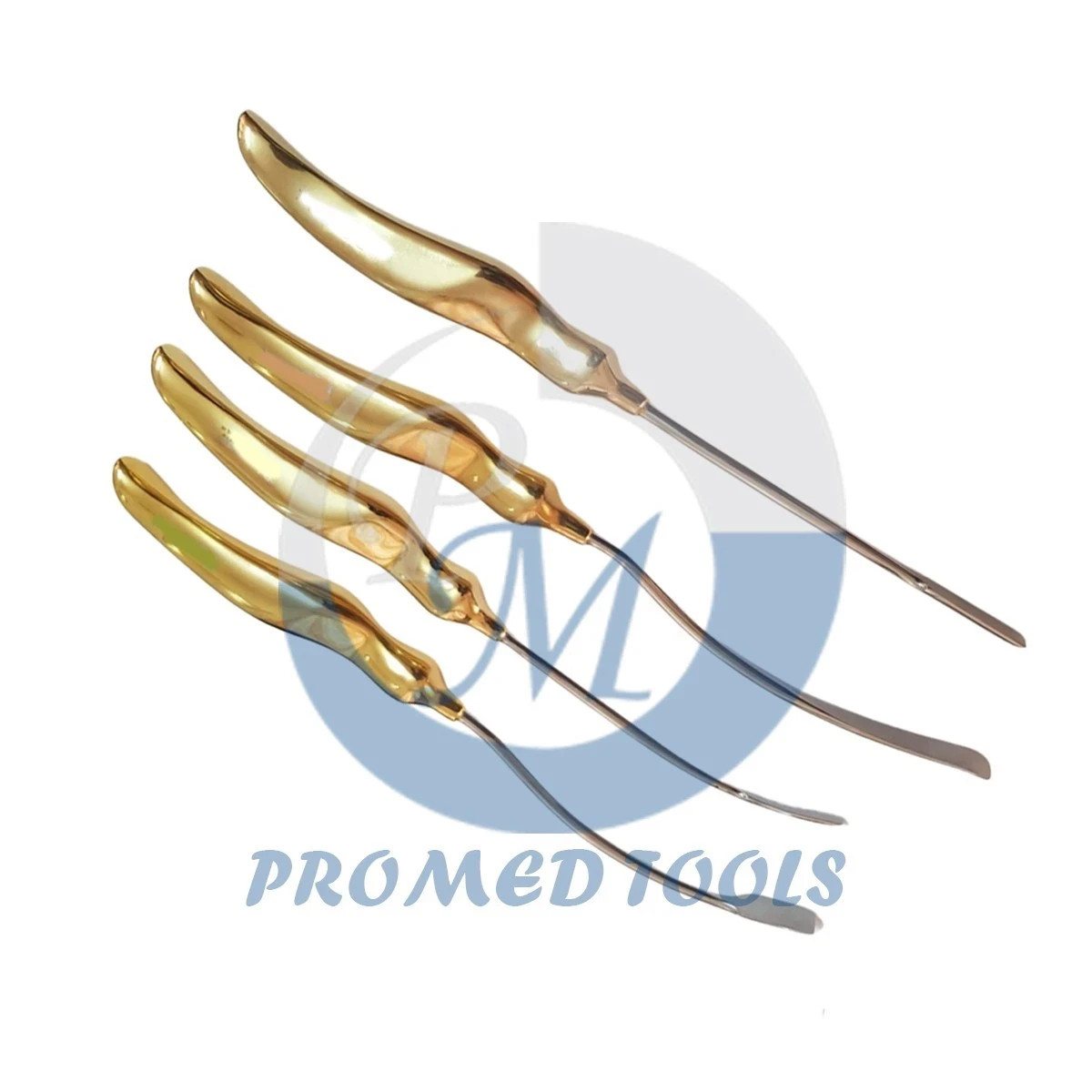 Plastic Surgery Brow Lift & Face Lift Instruments Scalp Elevators Set of 4 Piece