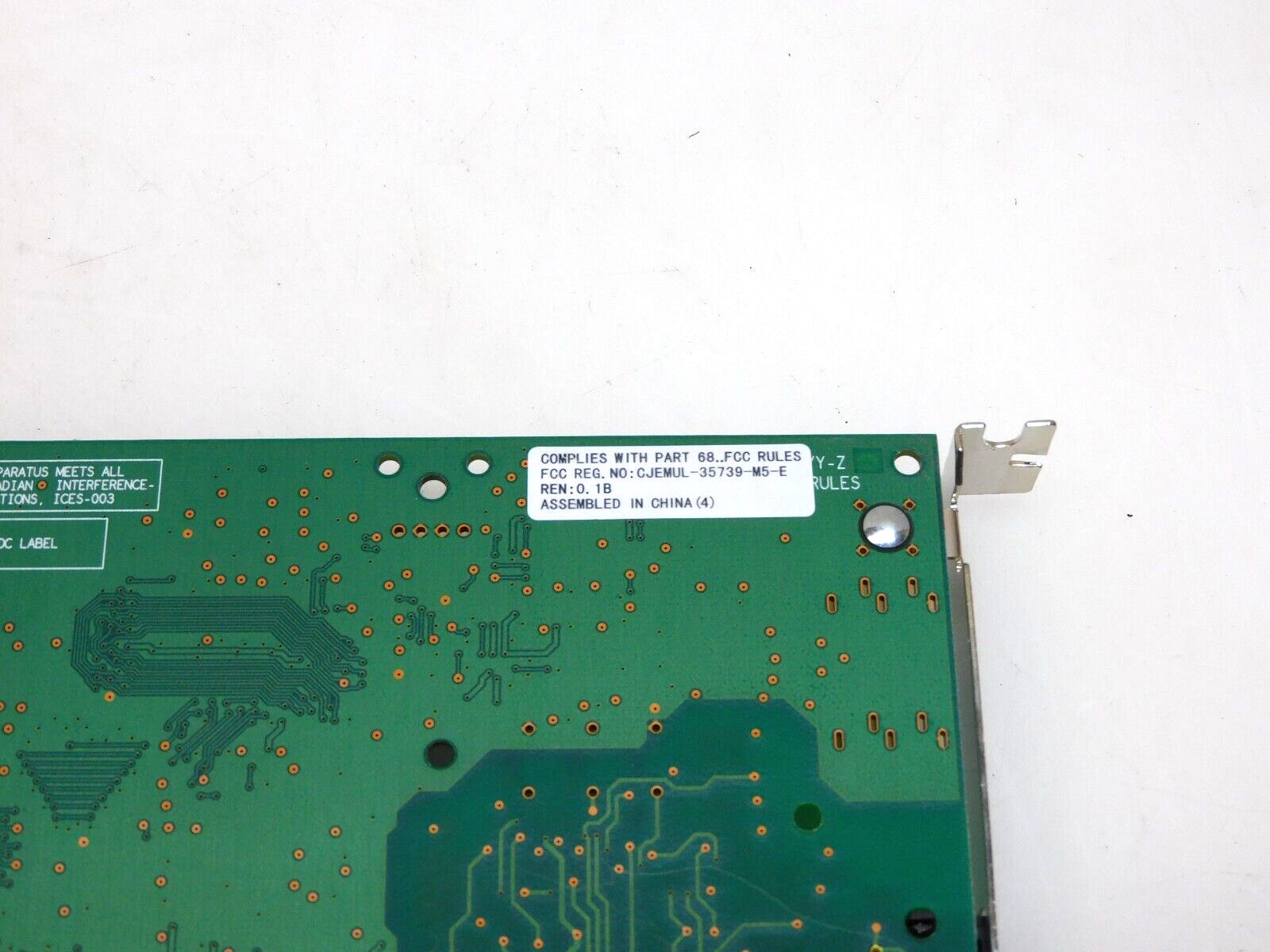 U.S. ROBOTICS 1.012.0778-D PC BOARD USR5610B-VAR-20 CJEMUL-35739-M5-E REN:0.1B