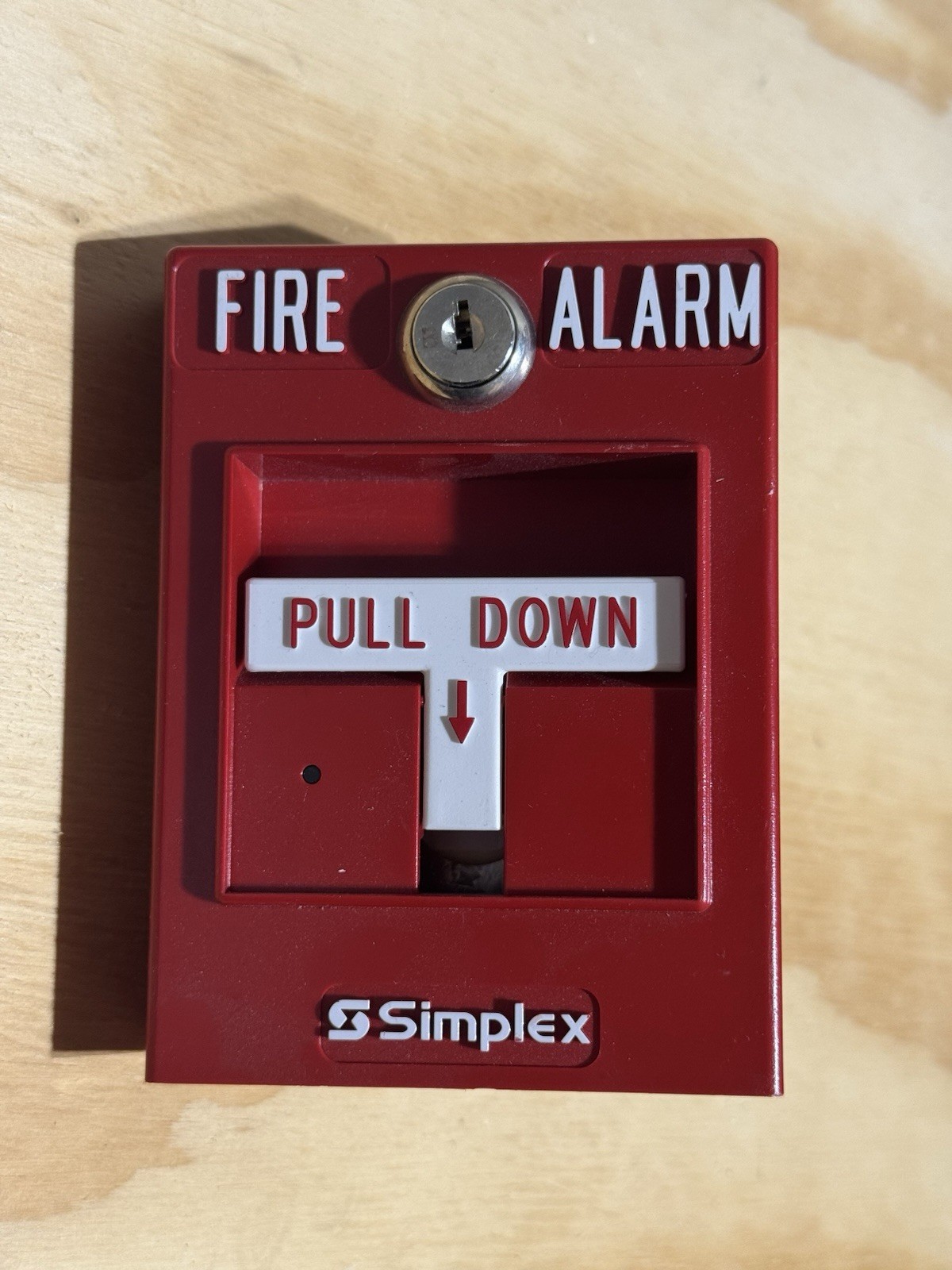 Simplex 4099-9004 Addressable IDNet Pull Station TESTED WORKING