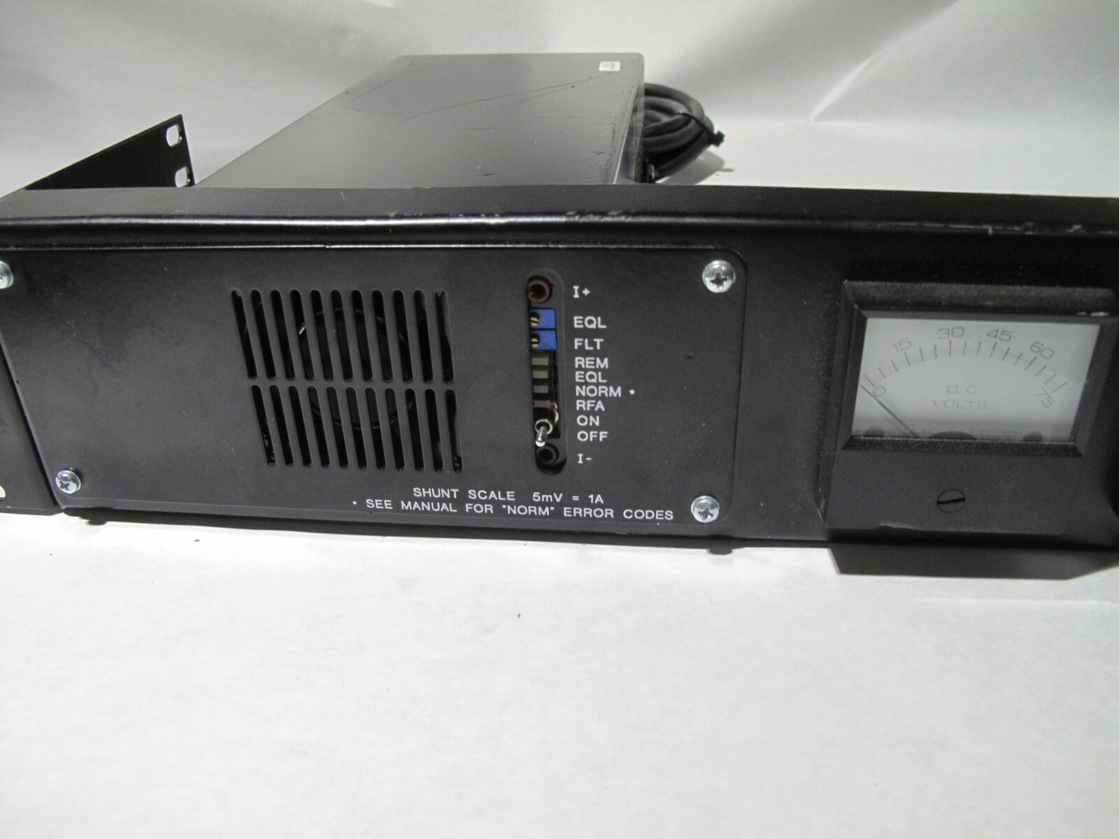 C&D Technologies SM48 7.5 RACK MOUNT Rectifier Model 100.7610.00
