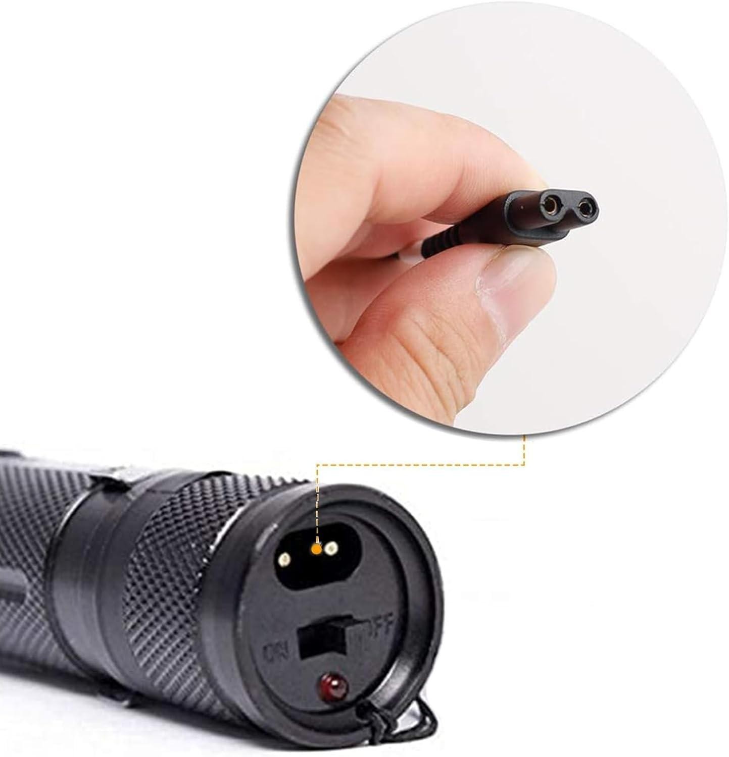 Stun Gun Charger Cord Compatible with Vts-t03, Vts-195; Police 305, Police…