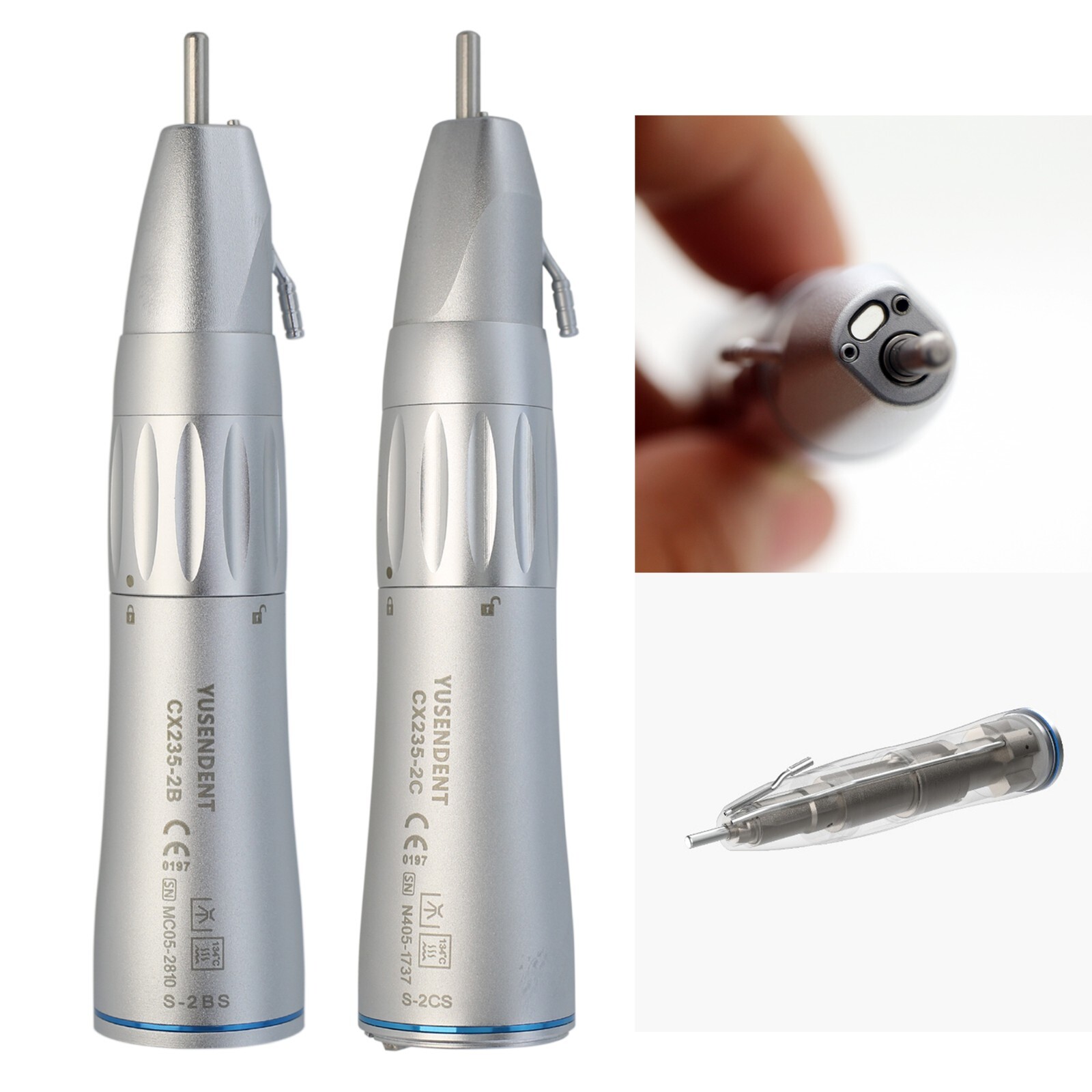 USA COXO Dental Surgical Handpiece Straight Nose Cone CX235 2BS Fiber Optic 2CS