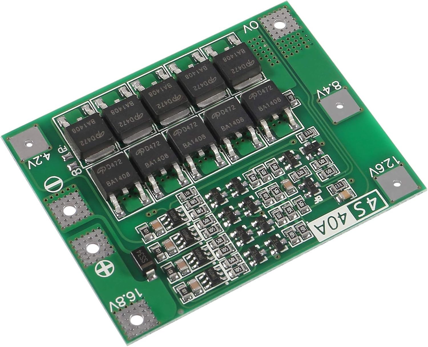 2Pack Enhanced 4S 40A 16.8V Li-ion Lithium Battery Protection Board PCB BMS C…