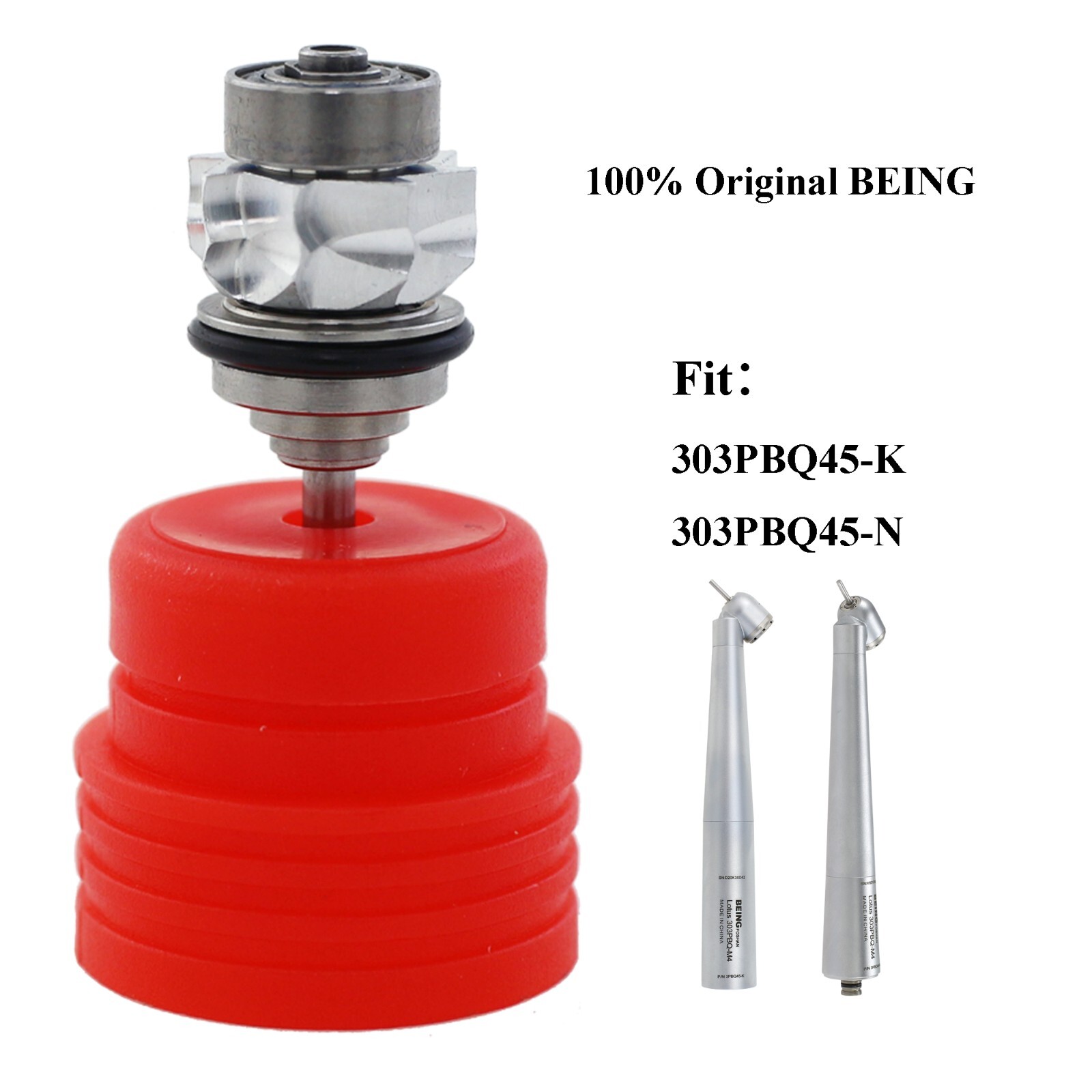 BEING COXO Dental Handpiece Rotor Turbine Cartridge CX207-G F 302PQ 303PBQ45 K N