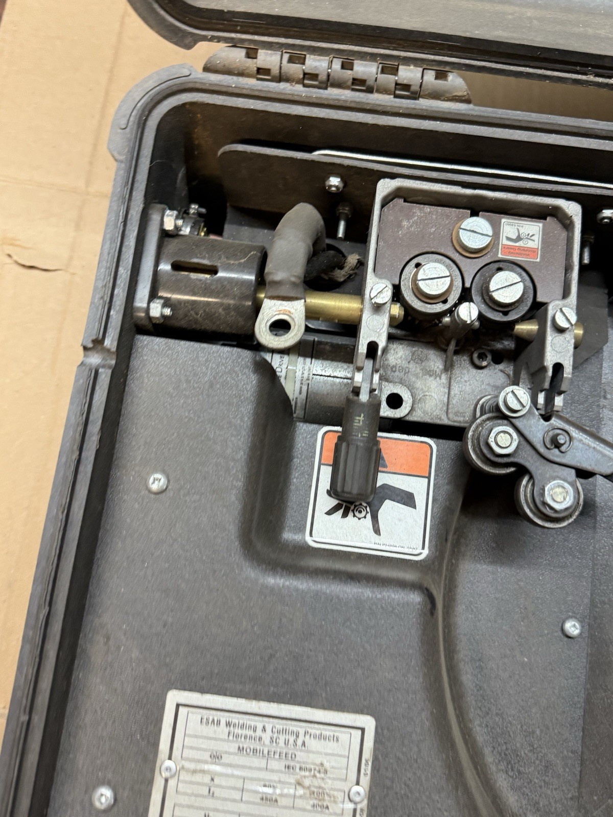 ESAB 300 AVS Mobilefeed Suitcase Portable Wire Feeder Parts Repairs