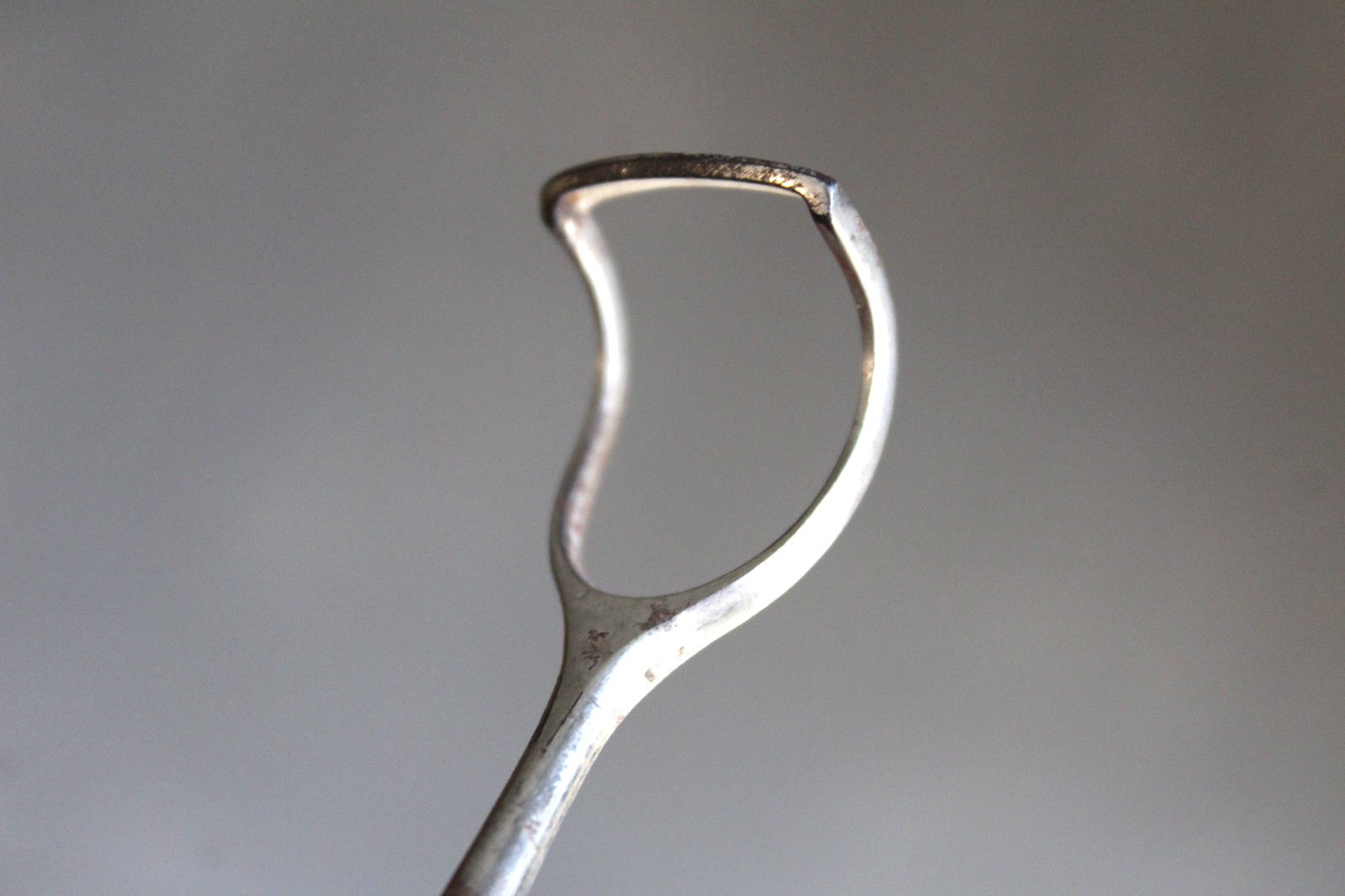 Vintage Surgical Tool Barnhill Adenoid Curette 8 3/8″ Size 3
