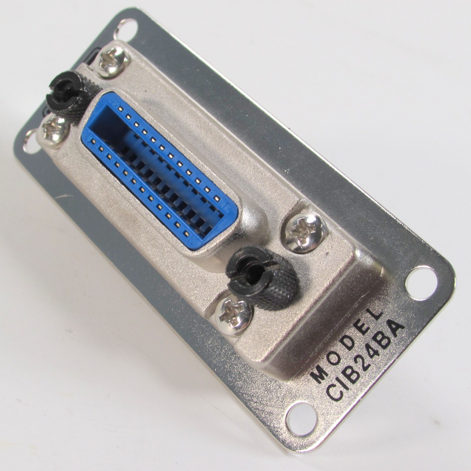 L-COM CIB24BA IEEE-488 GPIB Bulkhead Adapter Male to Female 5935-01-370-3480