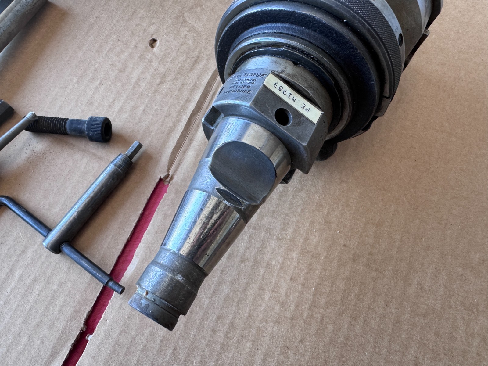 Wohlhaupter Universal Boring / Facing Head UPA4 / 23495 with Case & Accessories