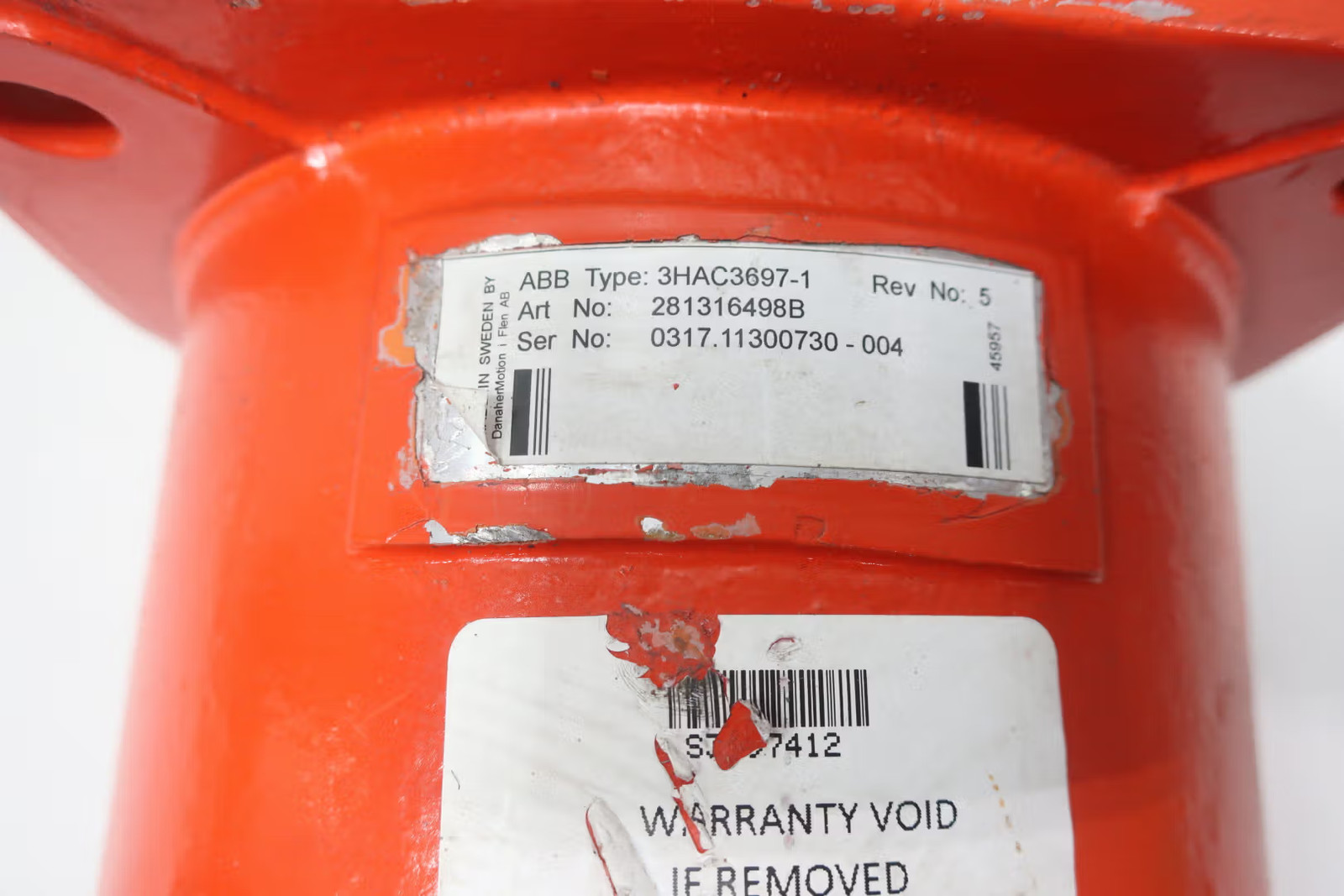 Abb 3HAC3697-1 Servo Motor