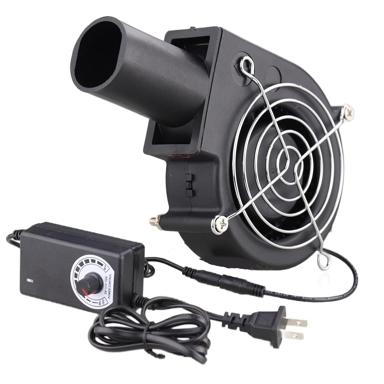 Adjustable Blower Fan For BBQ Heater Blower Air Blower Camping Cooking Portable