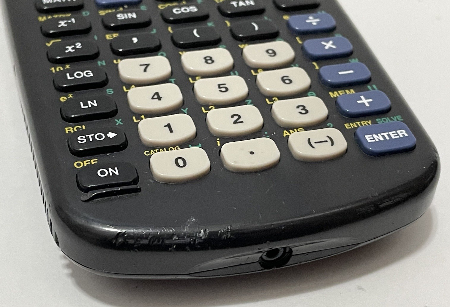 Texas Instruments TI-83 Plus Graphing Calculator – TESTED WORKS – No Cover