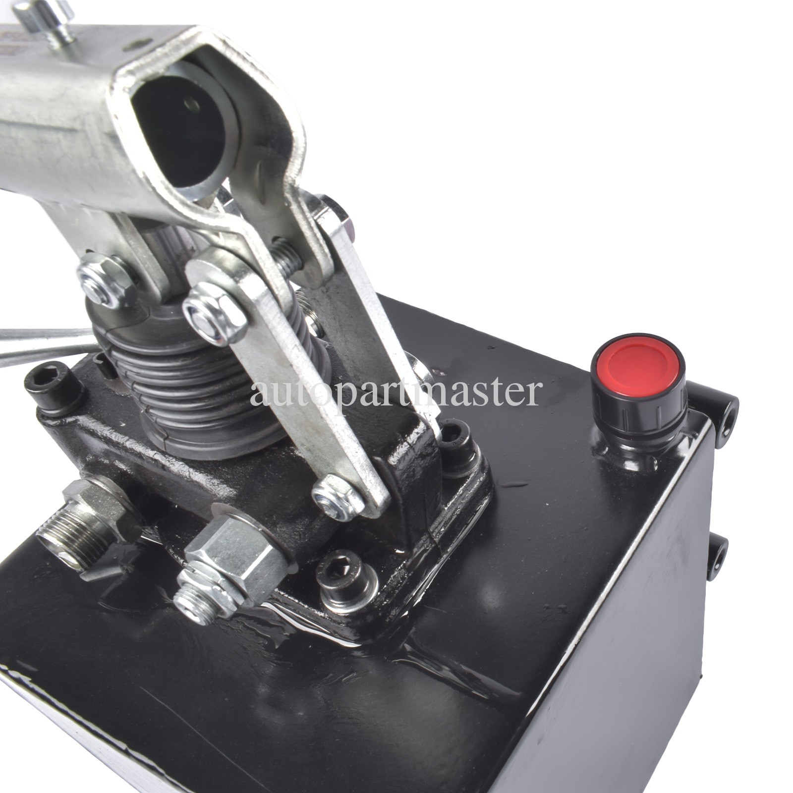 2.7 CID Double Acting Hydraulic Hand Pump & 5 QTs Tank with Changeover Valve NEW