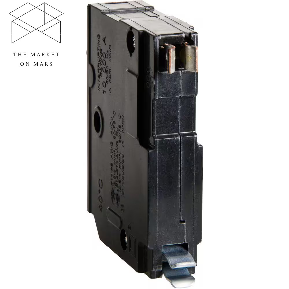 Qo 50 Amp Single-pole Circuit Breaker One-pole 120/240 V Non-Neutral Square D