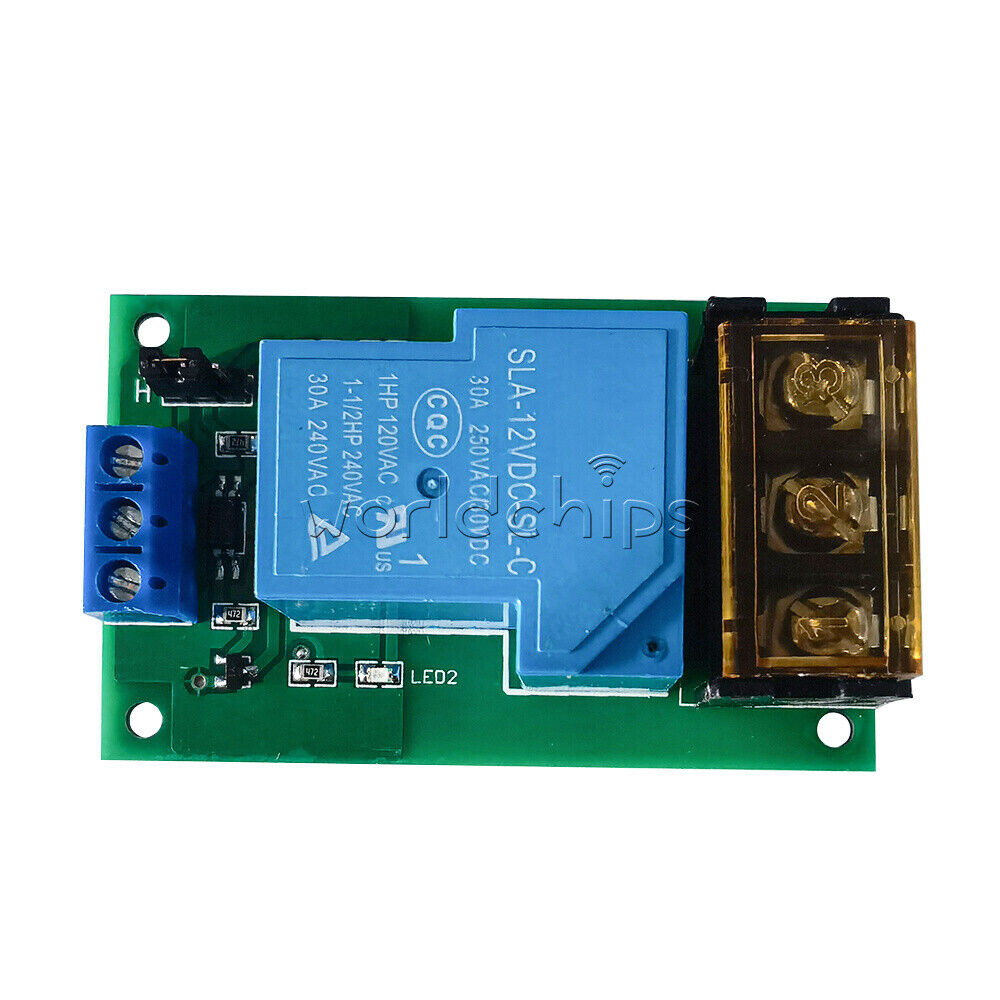 DC 5V/12V/24V 30A Relay Module Optocoupler Isolation High & Low Level Trigger