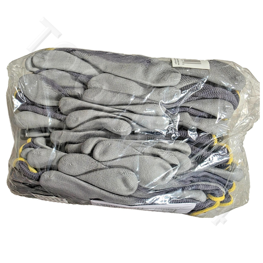 Pyramex GL401M 13 Gauge Nylon Liner Gloves Size Medium Lot Of 12 Pairs