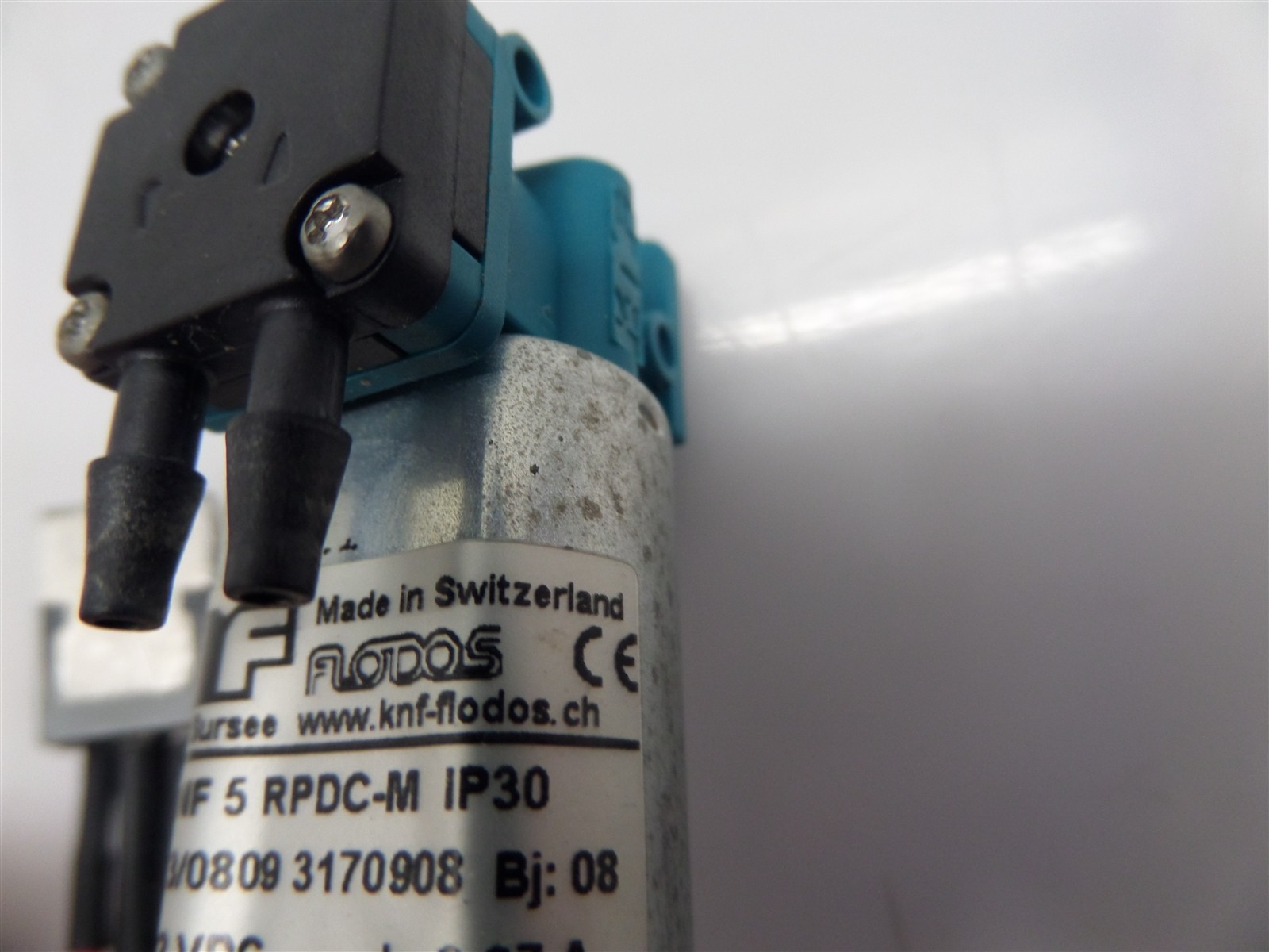 KNF Neuberger NF5 RPDC-M IP30 Diaphragm Pump 12VDC