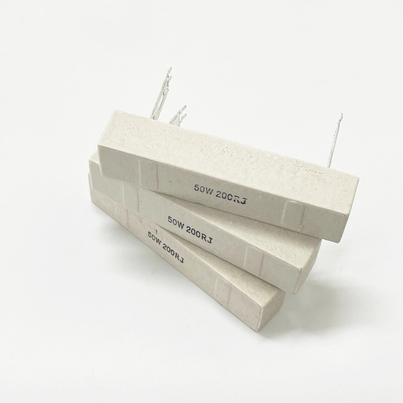 2pcs Cement Resistor 50W2RJ 2 ohm Ω 50Watts RX27 SQP Resistance