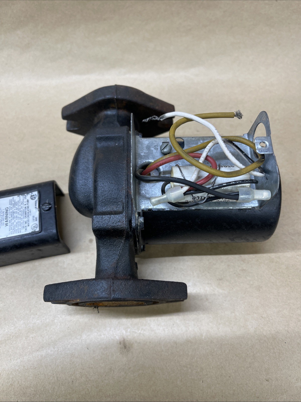 Taco 007-F5 Cast Iron Circulator, 1/25 HP
