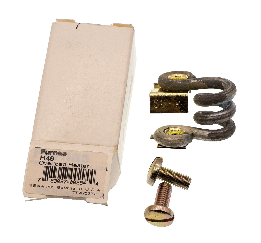 H49 – Furnas Motor Control Heater Element 56.5–60.0A Thermal Overload