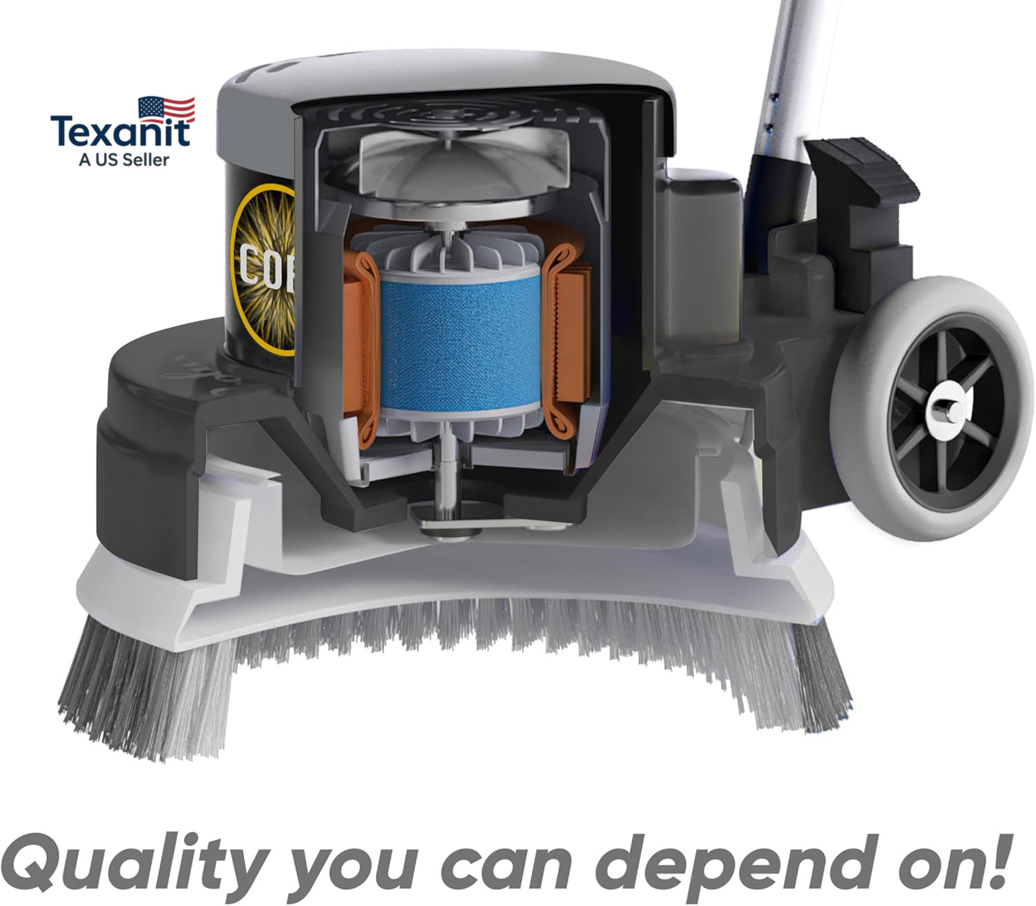 PLC13 13″ Heavy Duty Single Pad Commercial Polisher Floor Buffer Machine Scrubbe