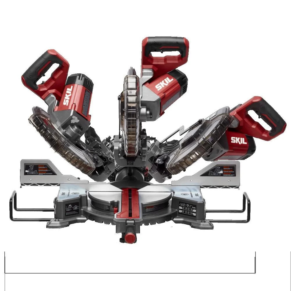 Skil Dual Bevel Sliding Miter Saw 10In 15 Amp 4800 Rpm MS6305-00