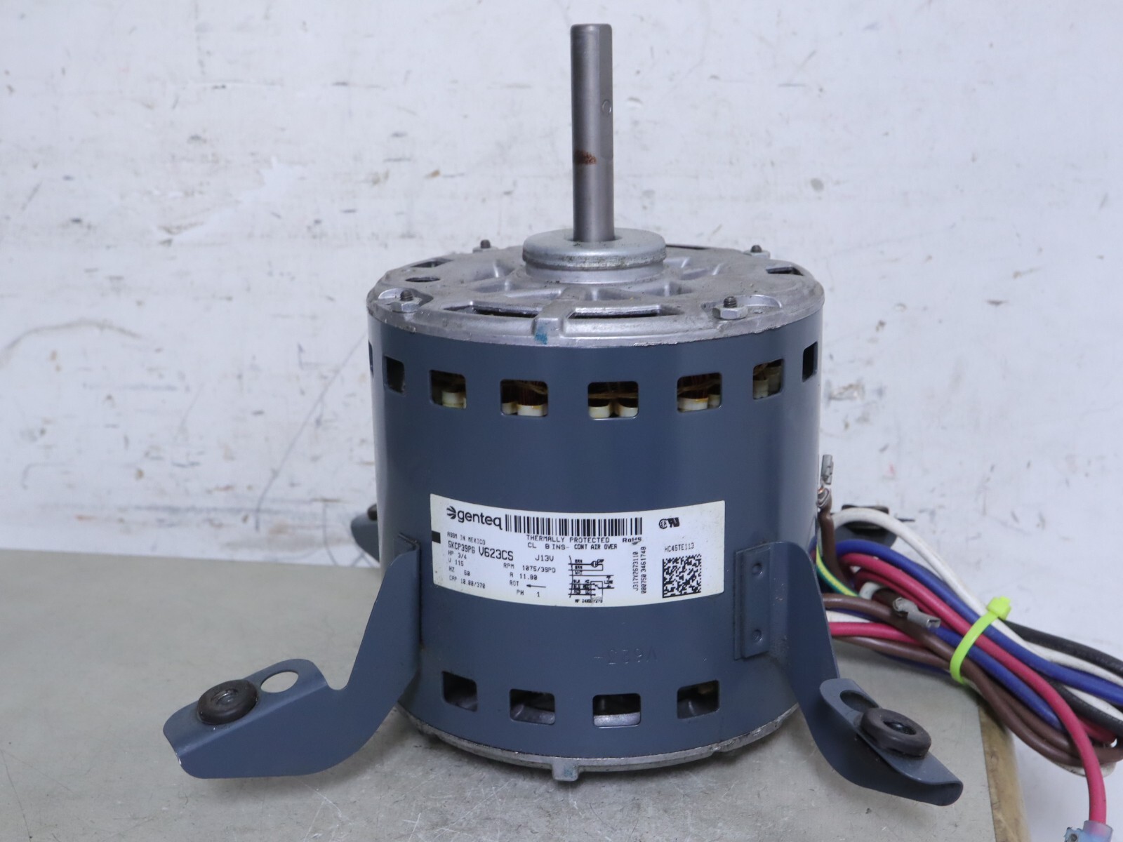 GE Genteq 5KCP39PGV623CS Blower Motor 3/4HP 1075RPM 3SPD 115V 1PH HC45TE113