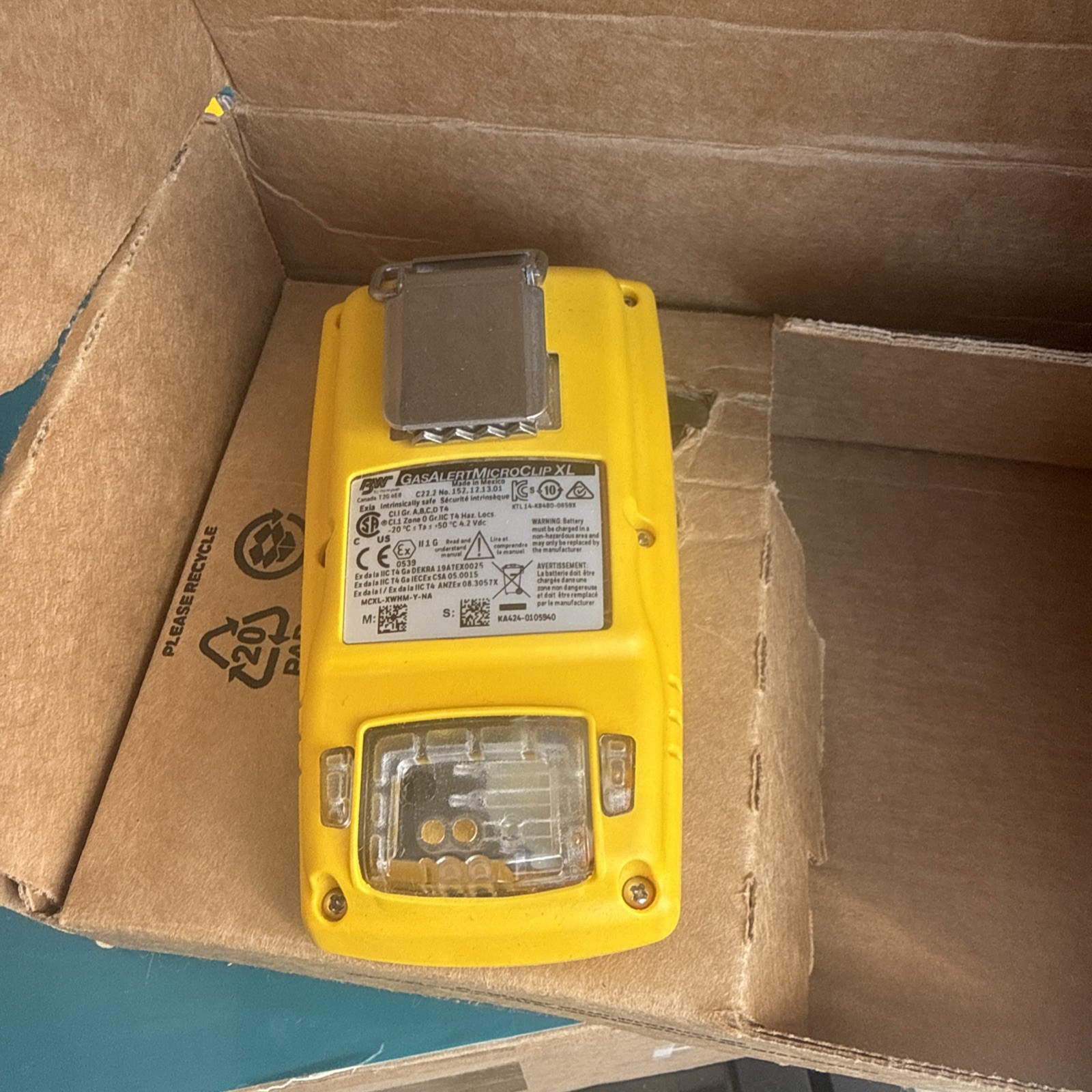 Honeywell BW MicroClip Mulit-Gas Detector