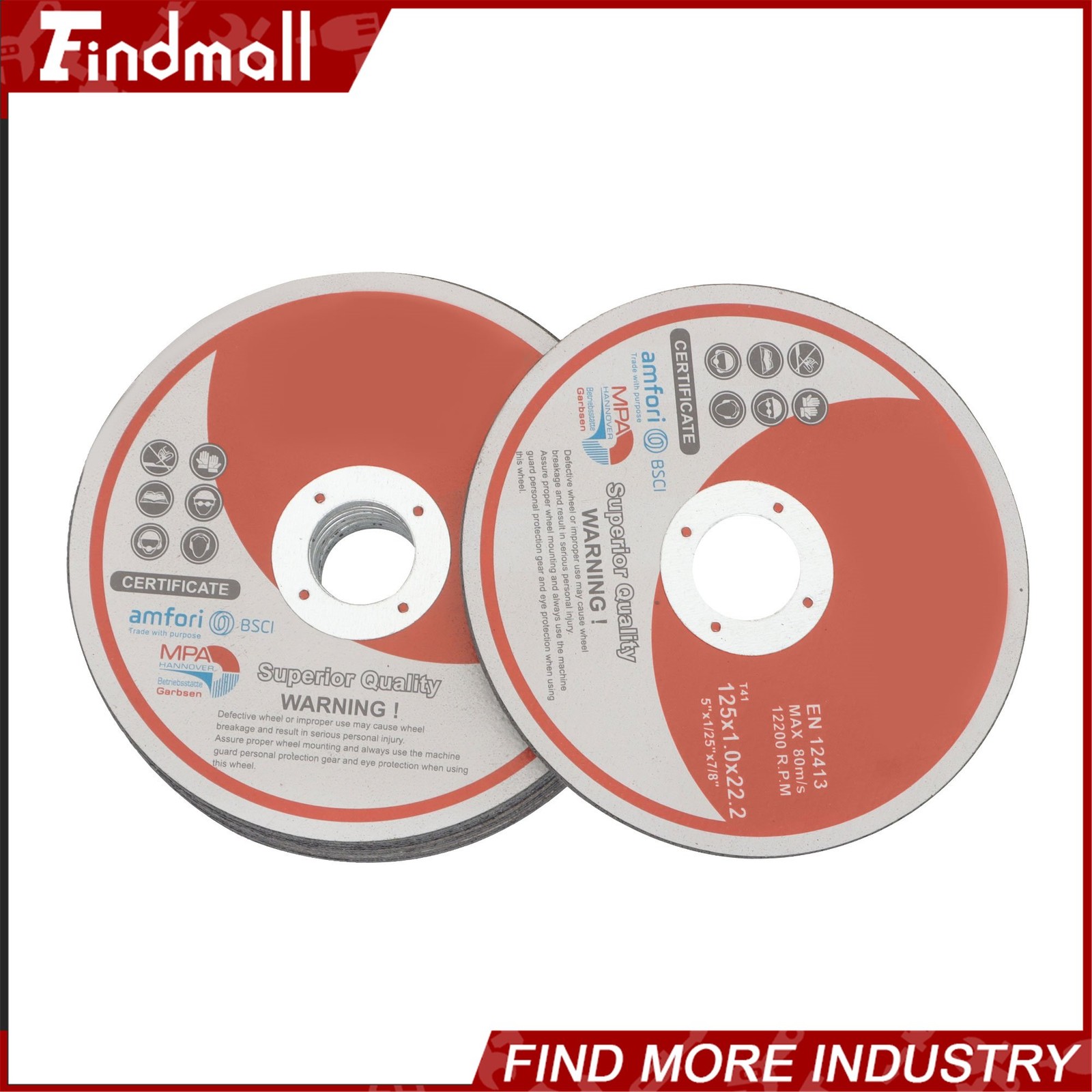 Findmall 4″ 4.5″ 5″ 6″ 7″ Cut off Wheel -Metal Stainless Steel Cutting Discs New