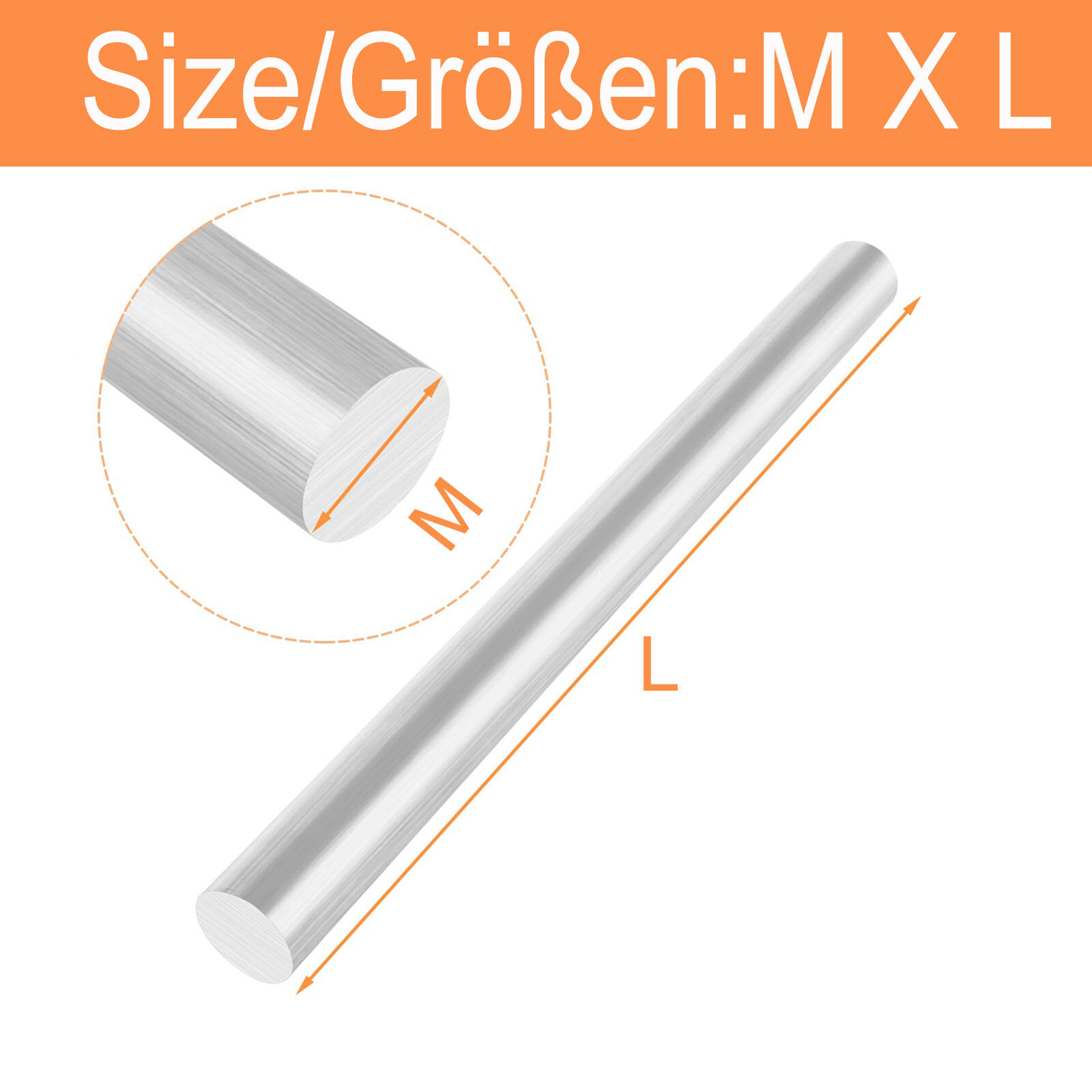 6061 ALUMINIUM ROUND BAR ROD 1mm 2mm 3mm 4mm 5mm 6mm 7mm 8mm 9mm 10mm To 200mm