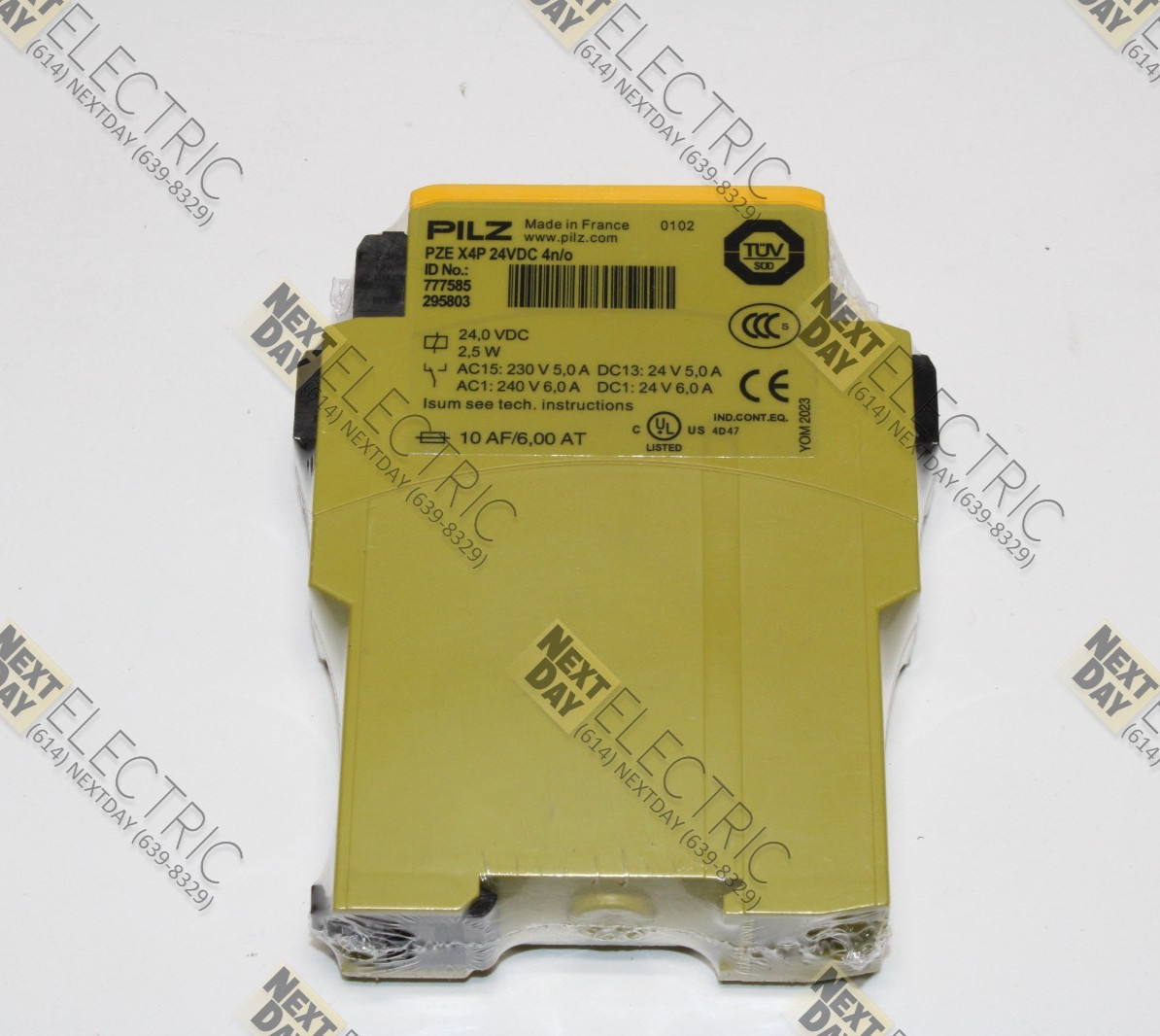 Pilz, PZE X4P 24VDC 4n/o, 777585, Safety Relay Expansion Module Contact