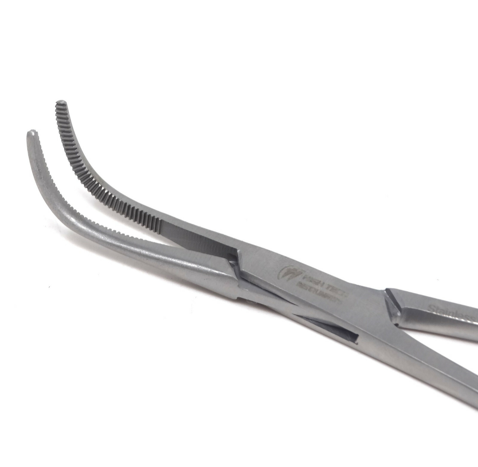 Full Curved MIXTURE Hemostat Forceps 6″ Half Serrated Jaws German Stainless CE