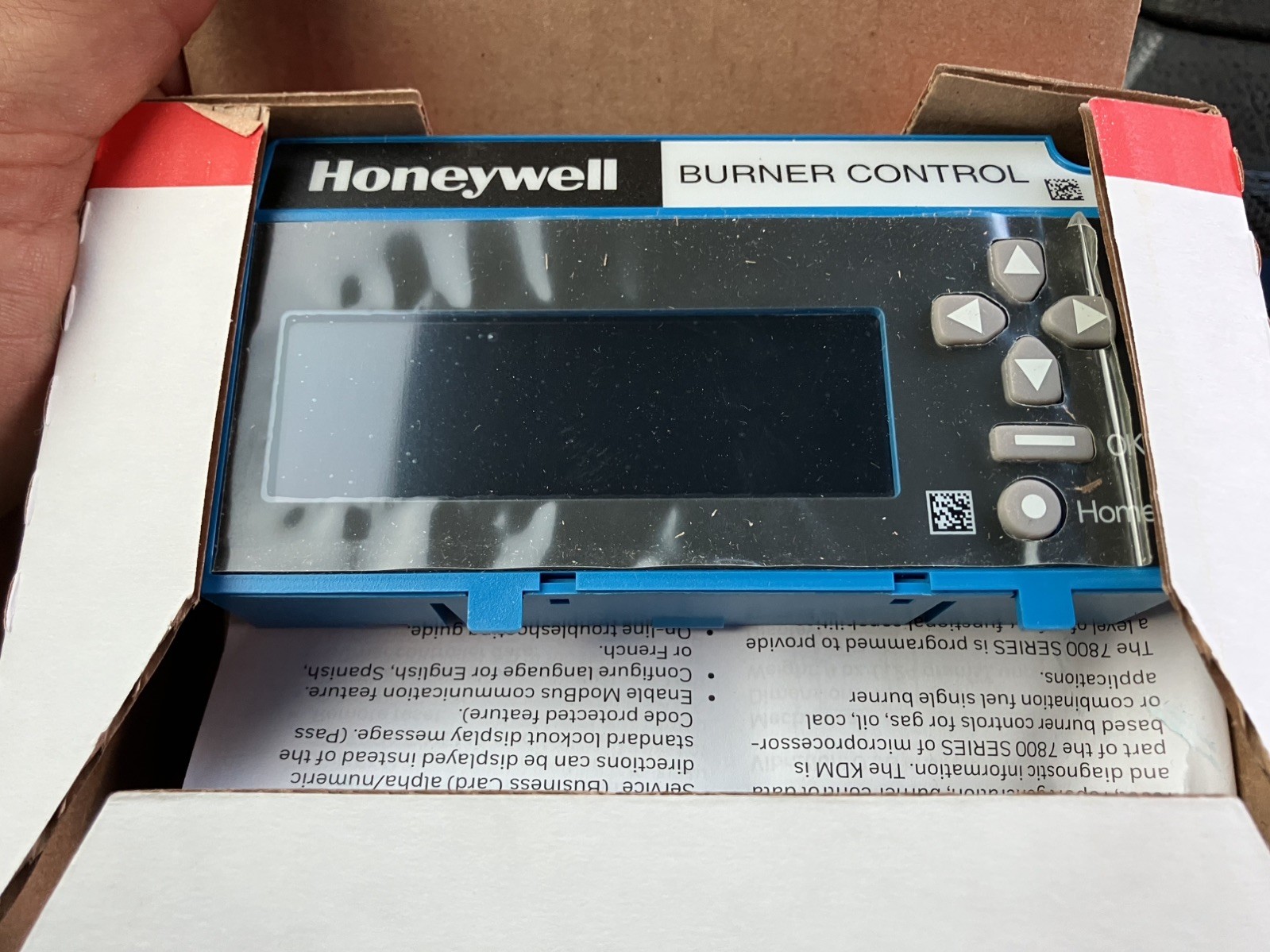 Honeywell S7800A2142 4-Line 7800 Series Keyboard Display Module