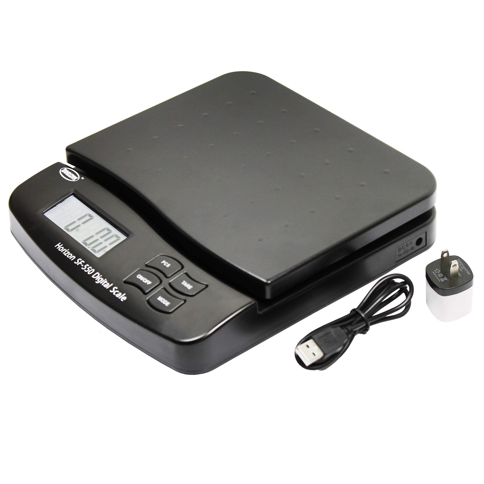 Horizon SF-550 55 LB x 0.1 OZ Digital Postal Shipping Scale with Counting Fun…